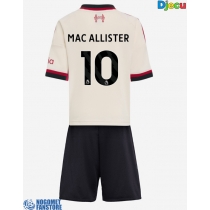 Liverpool Alexis Mac Allister #10 Gostujuci Dres za djecu 2025-26 Kratak Rukav (+ Kratke hlače)